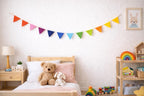 Bunte Filzgirlande Wimpelkette 160 cm Partydekoration