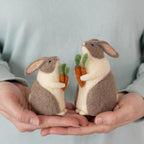 Nadelfilzset Ostern Häschen und Karotten mit Videoanleitung DIY
