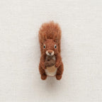 Nadelfilz-Kit Eichhörnchen für Anfänger DIY Bastelset Merinowolle 6-8 cm
