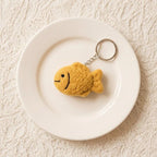 Wollfilz Schlüsselanhänger Kawaii Croissant Donut Taschenaccessoire Deko